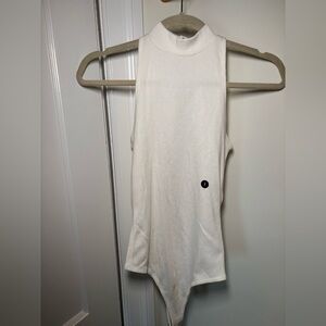 Abercrombie Sleeveless White Bodysuit